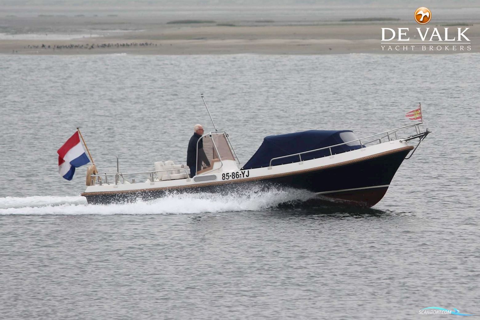 Bellus 750 Motorboat 2004, with Vetus engine, The Netherlands