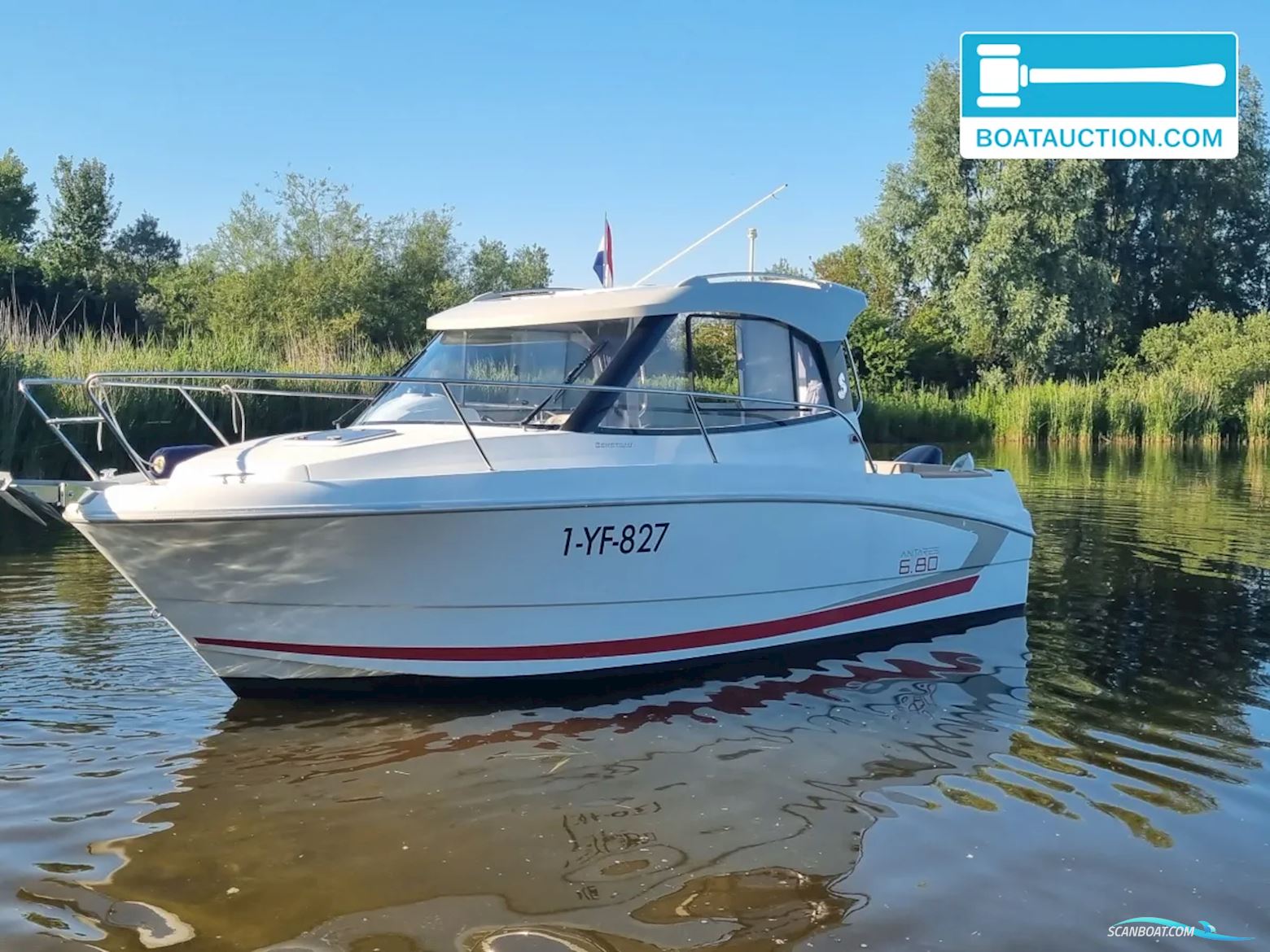 Beneteau Antares 680 Motorboat 2015, with Suzuki engine, The Netherlands