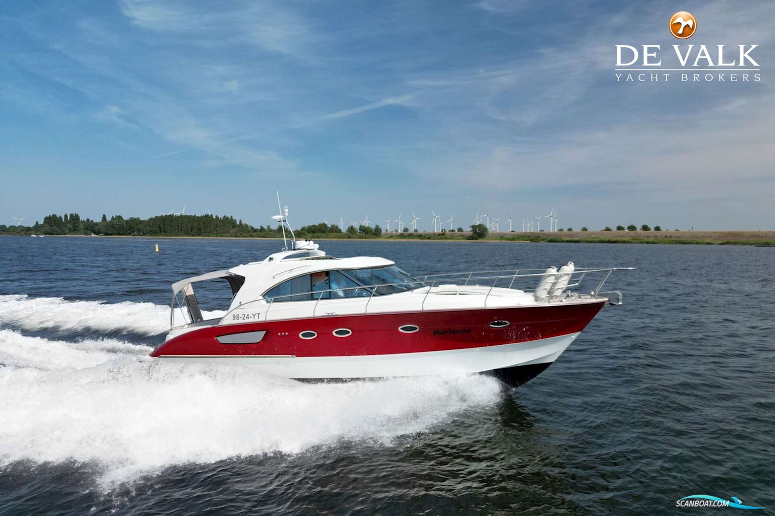 Beneteau Flyer 12 Cabin Motorboat 2006, with Volvo Penta engine, The Netherlands