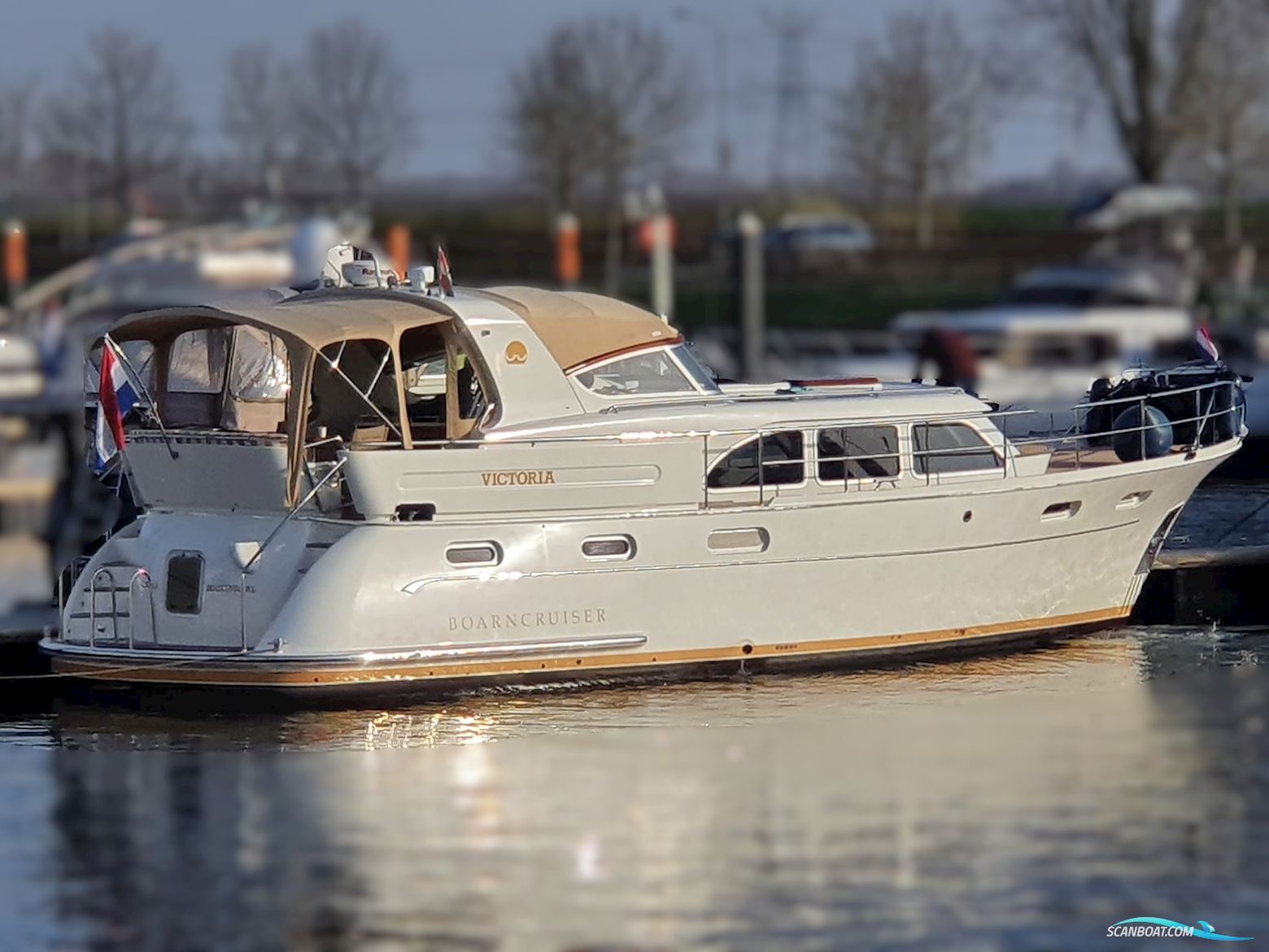 Boarncruiser 50 Retro Line Motorboat 2009, with 2 engine, The Netherlands
