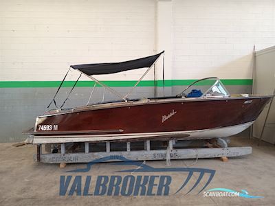 Boesch 580 Acapulco De Luxe Motorboat 1977, with Crusader V8 5.7 L engine, Italy