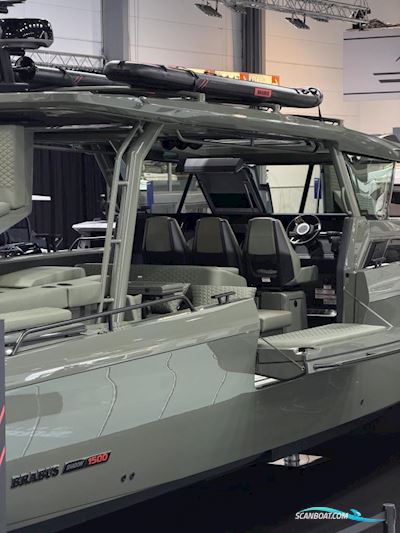 Brabus Shadow 1500 Cross Top Motorboat 2025, with Mercury engine, Germany