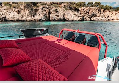 Brabus Shadow 1500 Sun-Top Motorboat 2024, with Mercury engine, Germany