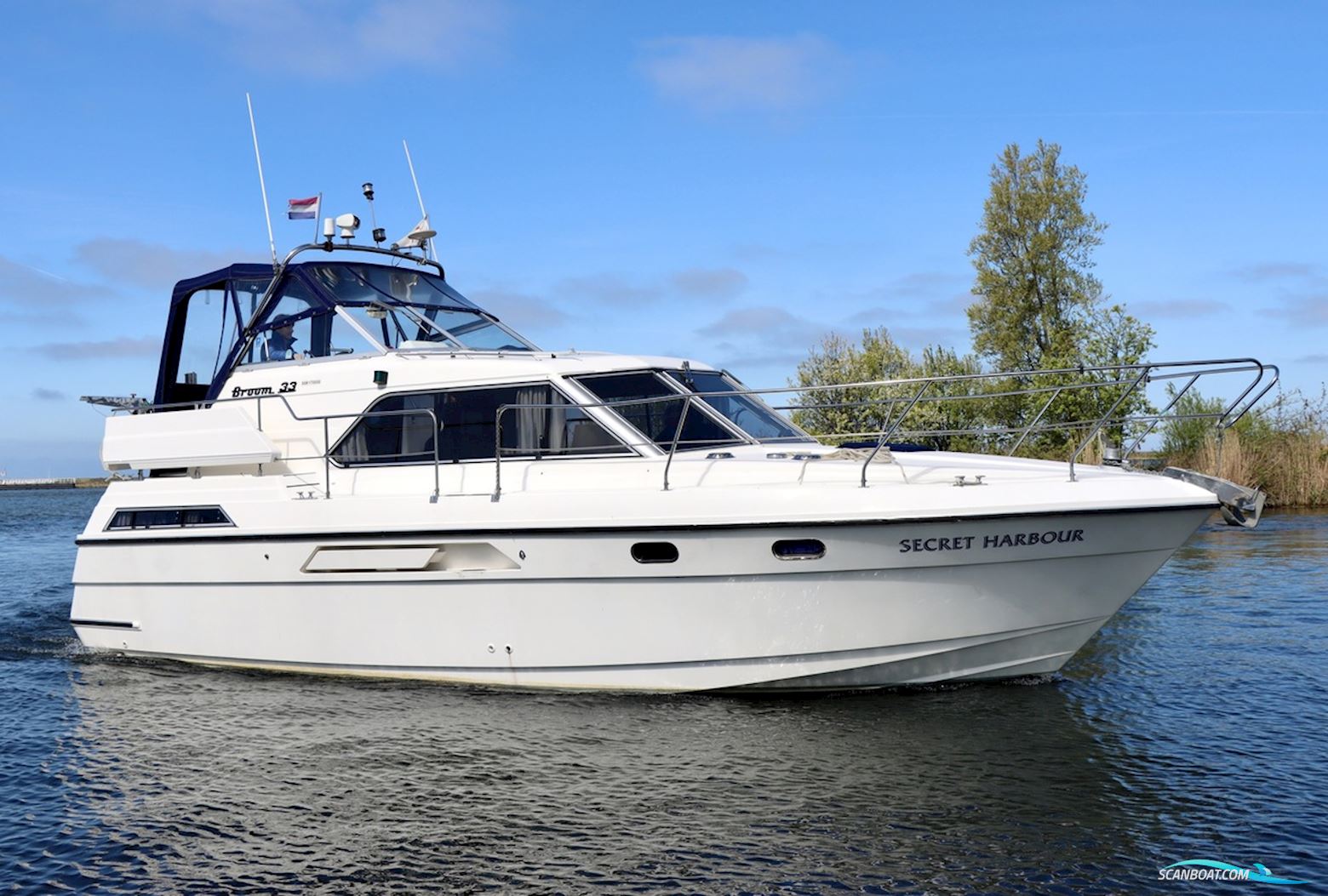 Broom 33 Motorboat 1989, The Netherlands