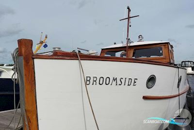 Broom 35 Motorboat 1940, with Perkins engine, Belgium