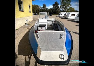 Buster M Styrepultbåd m. Yamaha 50 HK (2005) – Perfekt Til Fiskeri og Fritid Motorboat 2005, with Yamaha engine, Denmark