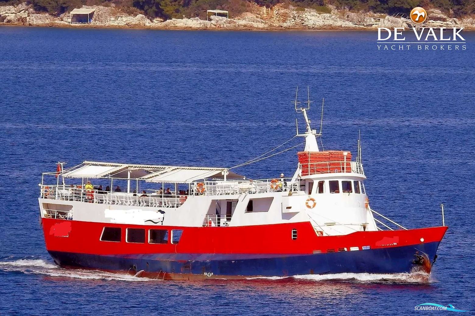 CAR/PASSENGERS FERRY 40 Motorboat 1970, with MTU engine, Greece