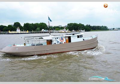 CUSTOM Build sleepboot - 21M Motorboat 1915, with Caterpillar engine, Belgium
