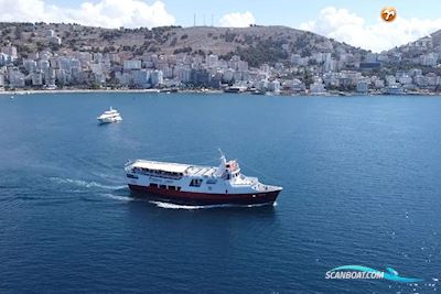 Car/Passengers Ferry 40 Motorboat 1970, with Mtu engine, Greece