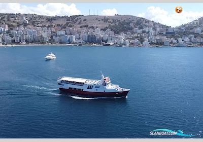 Car/Passengers Ferry 40 Motorboat 1970, with Mtu engine, Greece