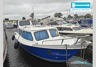 Cascaruda 800 Motorboat 1970, with Mercedes engine, The Netherlands