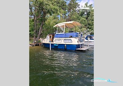 Cascaruda 850 Motorboat 1974, with Mitsubishi engine, Germany