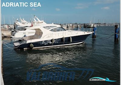 Cayman 43 WA Motorboat 2003, with Caterpillar 3126 Marine Power engine, Italy