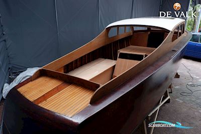 Classic MY Motorboat 1947, with Mercedes Marine engine, Germany