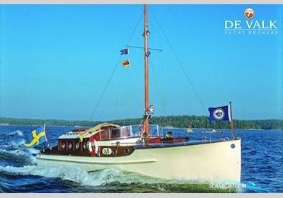 Classic Motor Yacht Motorboat 1928, with Volvo Penta engine, Sweden