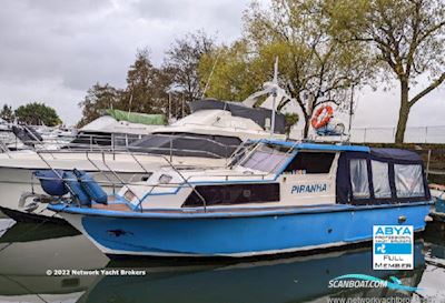 Cleopatra 850 Motorboat 1980, with Ford Transit 2.5 DI engine, United Kingdom