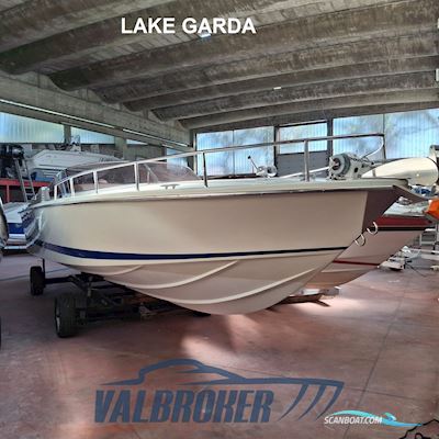 Colombo 29 Racing Motorboat 1988, with Mercruiser 5.7 V8 Alpha One engine, Italy