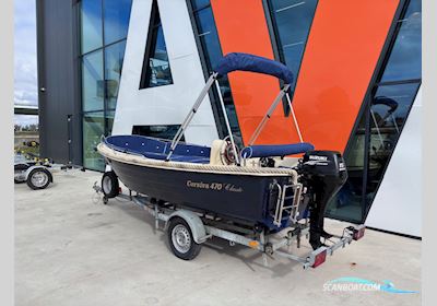 Corsiva 470 Classic Occasion Motorboat 2008, with Suzuki engine, The Netherlands