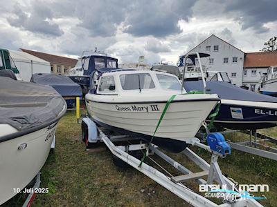 Crescent 535 Classic Motorboat 2002, with Suzuki engine, Germany