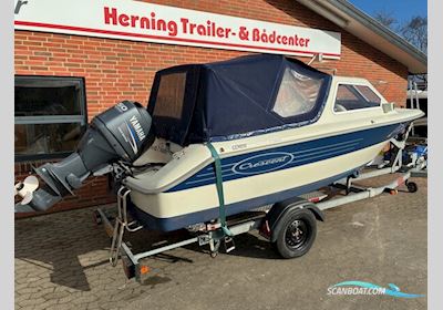 Crescent Gemini m/Yamaha F50 hk og Brenderup Trailer Motorboat 2004, with Yamaha engine, Denmark