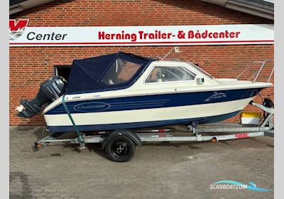 Crescent Gemini m/Yamaha F50 hk og Brenderup trailer Motorboat 2004, with Yamaha engine, Denmark