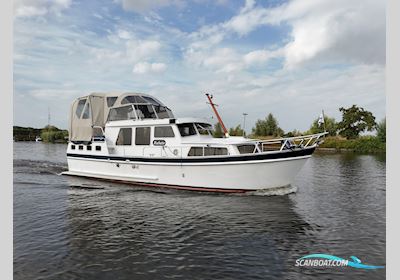 Crown Kruiser 11.90 AK Cabrio Motorboat 1995, with Mitsubishi engine, The Netherlands