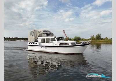 Crown Kruiser 11.90 AK Cabrio Motorboat 1995, with Mitsubishi engine, The Netherlands