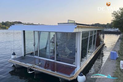 Custom Built Houseboat Luxe Motor Motorboat 2022, with Stil Propolsion engine, Germany