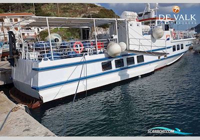 Day Passengers Ship Fjellstrand 26 Motorboat 1979, with MTU engine, Greece