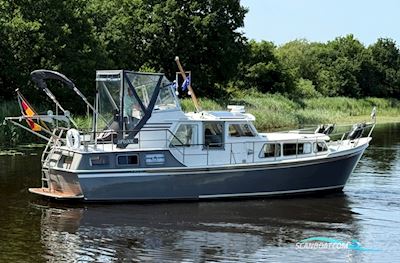 De Boer Kruiser 1150 Motorboat 1988, with Mitsubishi engine, The Netherlands