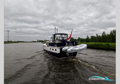 De Ruiter Kotter 13.00 AK Cabrio Motorboat 1978, with Daf engine, The Netherlands
