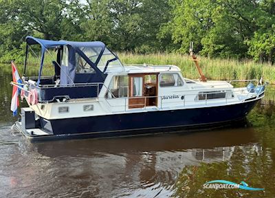 De Ruiterkruiser  1120 Motorboat 1980, with DAF engine, The Netherlands