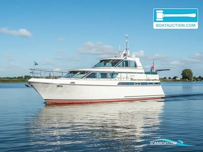 De Vries Lentsch 14.80 Pilothouse Motorboat 1991, with Ford engine, The Netherlands