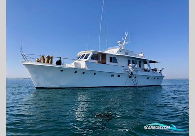 De Vries Scheepsbouw Feadship 18.50 Motorboat 1973, with Detroit Diesel GM – 8V 71M engine, France