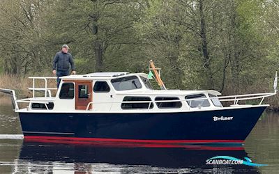 De Wit Kruiser Gsak Motorboat 1980, with Peugeot engine, The Netherlands
