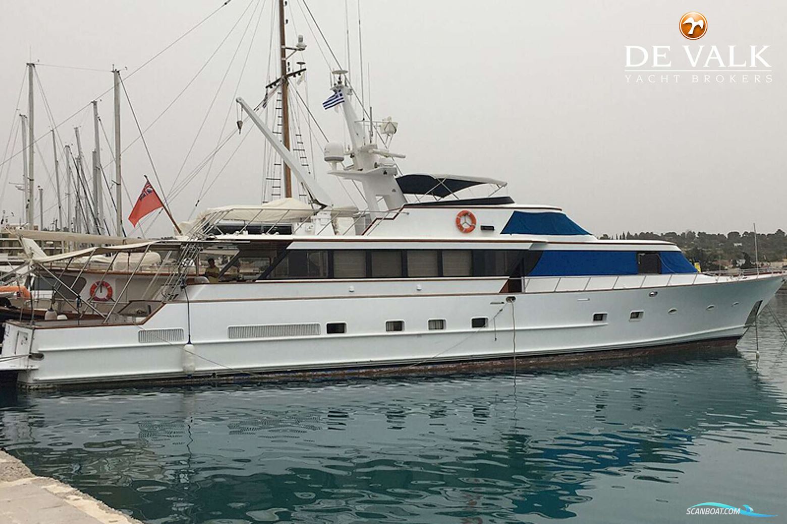 Denison 102 Motorboat 1988, with MTU WITH KAMEWA 63 W engine, Greece