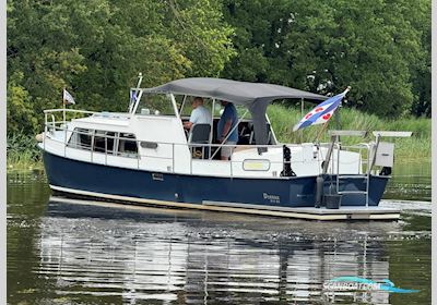 Doerak 950 AK Motorboat 1978, with Peugeot engine, The Netherlands