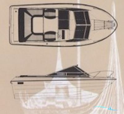Draco 2100 SC Motorboat 1987, with Volvo Penta AQ175 engine, Germany