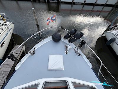 Dutch Lady Motorkruiser GS.AK.DB. Motorboat 1978, with Sole Diesel engine, The Netherlands