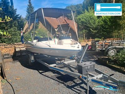 Dynamic 5000 Bowrider Motorboat 2003, with Tohatsu engine, The Netherlands
