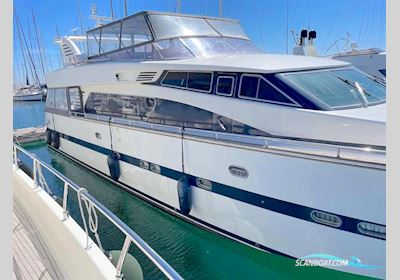 Elegance 82 S Motorboat 2001, with Caterpillar C32A (2 x 1400Hp) engine, Spain