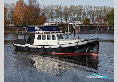 Eltinkvlet 12.85 Duw-Sleepboot met SI Motorboat 1969, with Gardner engine, The Netherlands