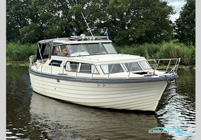 Elwaro 30 HT Motorboat 1978, with Fors Sabb engine, The Netherlands