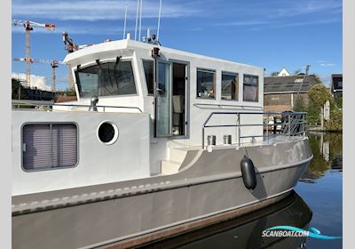 Ex kabellegschip RWS Motorboat 1953, with Mercedes engine, The Netherlands