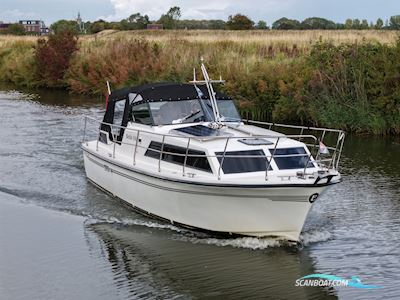 Excellent 9.60 OK AK Motorboat 2000, with Yanmar engine, The Netherlands
