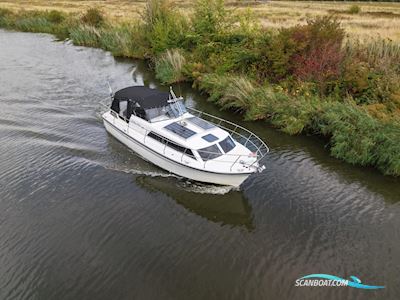 Excellent 9.60 OK AK Motorboat 2000, with Yanmar engine, The Netherlands