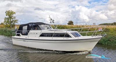 Excellent 9.60 OK AK Motorboat 2000, with Yanmar engine, The Netherlands
