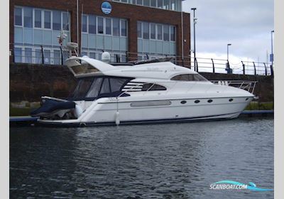 Fairline  Squadron 55 Motorboat 2001, with Volvo Penta  D12 engine, United Kingdom