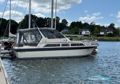 Fairline 32 Phantom Motorboat 1986, with Hyundai S250S Marine Diesel engine, Germany