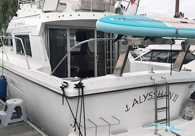 Fairline 40 Flybridge Motorboat 1987, with Volvo Penta TAMD engine, The Netherlands